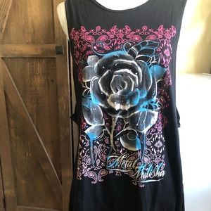 Metal Mulisha Black Muscle Tee